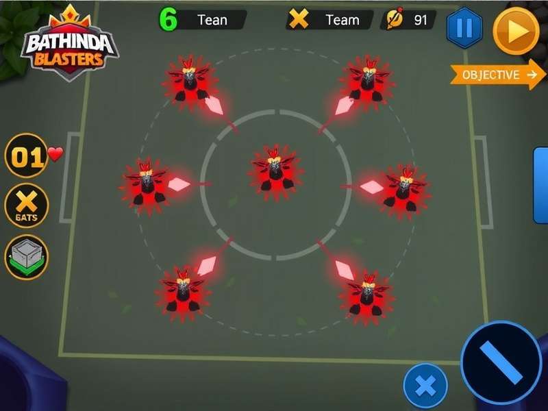 Barnala Battlestars beginner guide showing team positioning and objective focus